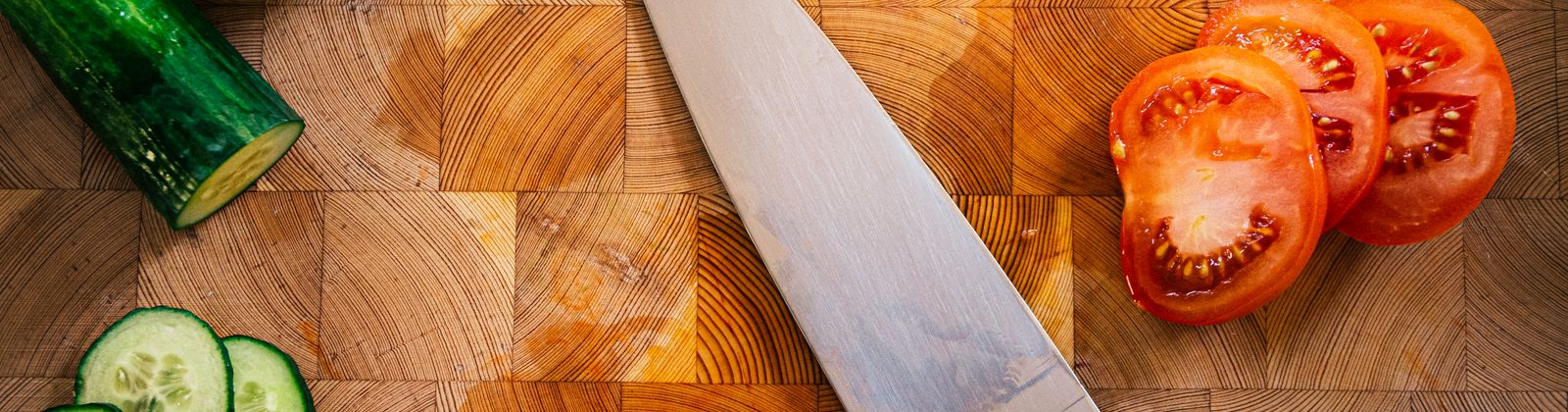Tablas de cortar y preparación